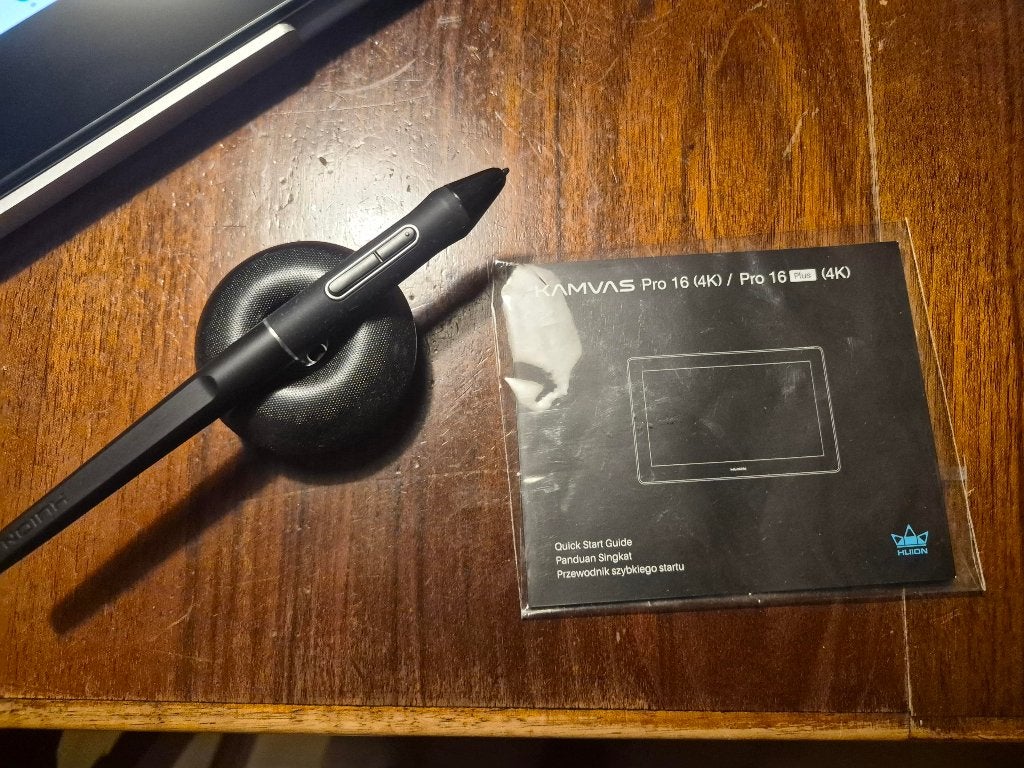 Huion Kamvas Pro 16 4K – zo goed als nieuw – tekentablet, Ophalen, Zo goed als nieuw, Bedraad, Huion