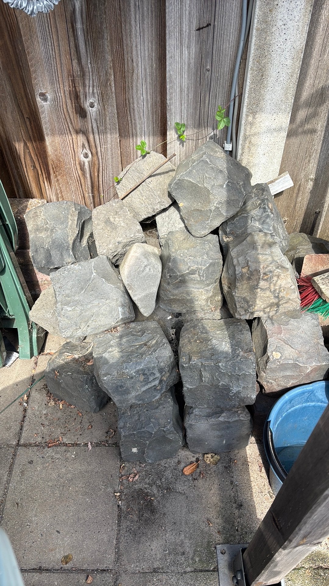 Grote keien, Tuin en Terras, Ophalen, Gebruikt, Overige materialen, Overige typen