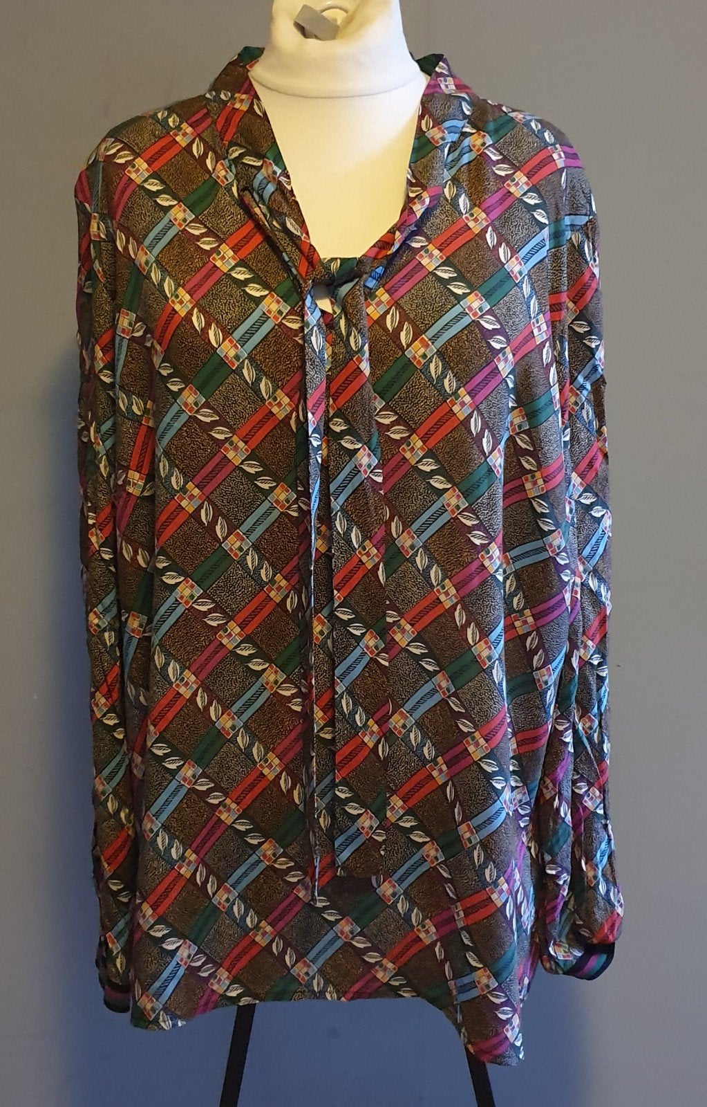 Geisha blouse, Kleding | Dames, Grote Maten, Ophalen of Verzenden, Zo goed als nieuw, Meerkleurig, Blouse of Tuniek