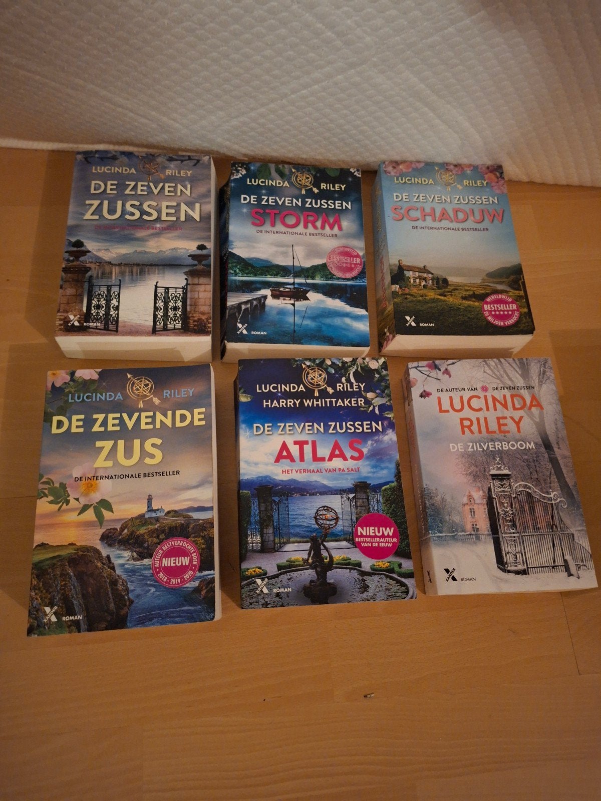 de zeven zussen  - Lucinda Riler, Boeken, Ophalen of Verzenden, Zo goed als nieuw