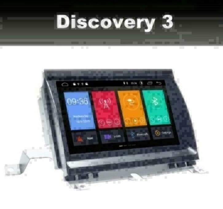 Land Rover Discovery 3 navigatie carkit android 10 wifi dab+, Ophalen of Verzenden, Nieuw