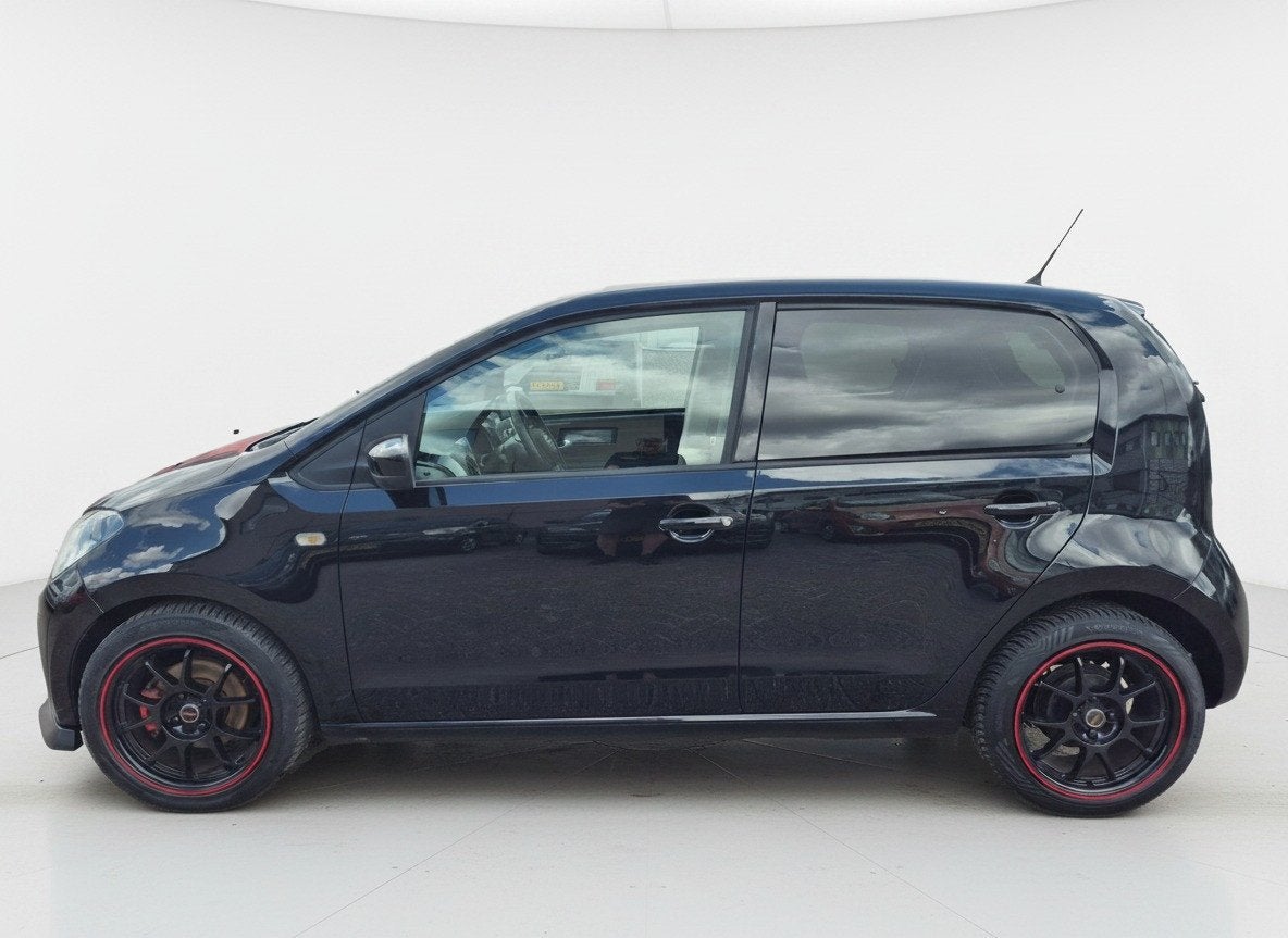 SEAT Mii 1.0 60pk Ecomotive 5D Sport Dynamic, Auto's, Seat, Euro 5, Stof, Gebruikt, Zwart