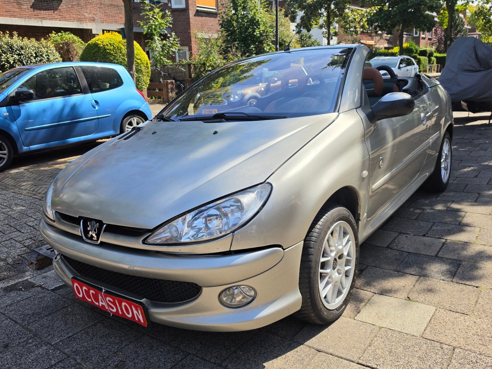 Peugeot 206 1.6 16V CC - Roland Garros - 150.000km!, Auto's, Peugeot, Voorwielaandrijving, Metallic lak, 4 cilinders, Cabriolet