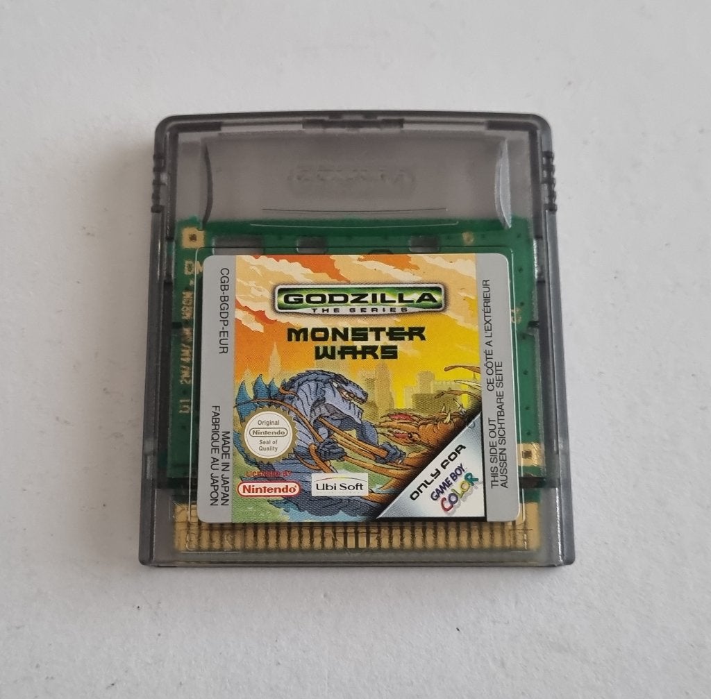 Godzilla The Series Monster Wars Nintendo Gameboy Color Game, Spelcomputers en Games, Avontuur en Actie, Gebruikt, 1 speler, Ophalen of Verzenden