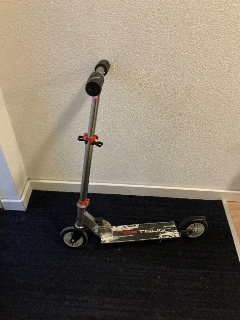 Inklapbare kinderstep, Fietsen en Brommers, Ophalen, Gebruikt, Gewone step, Onbekend