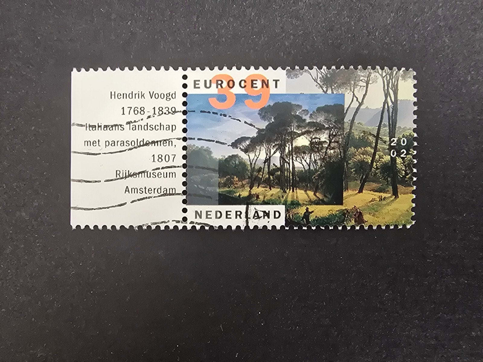 Postzegel Nederland 2002 - NVPH 2093 - Met Tab, Ophalen of Verzenden, Na 1940, Gestempeld