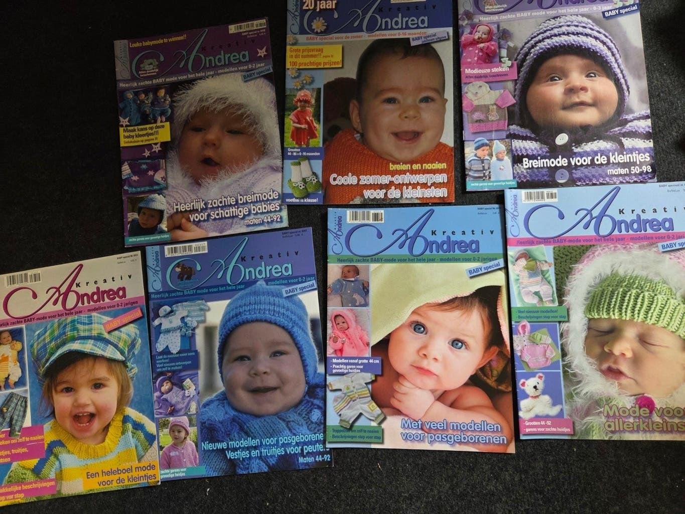 Zolderopruiming diverse boekjes pop/ baby patroontjes, Ophalen of Verzenden, Gebruikt, Breien of Haken, Patroon of Boek
