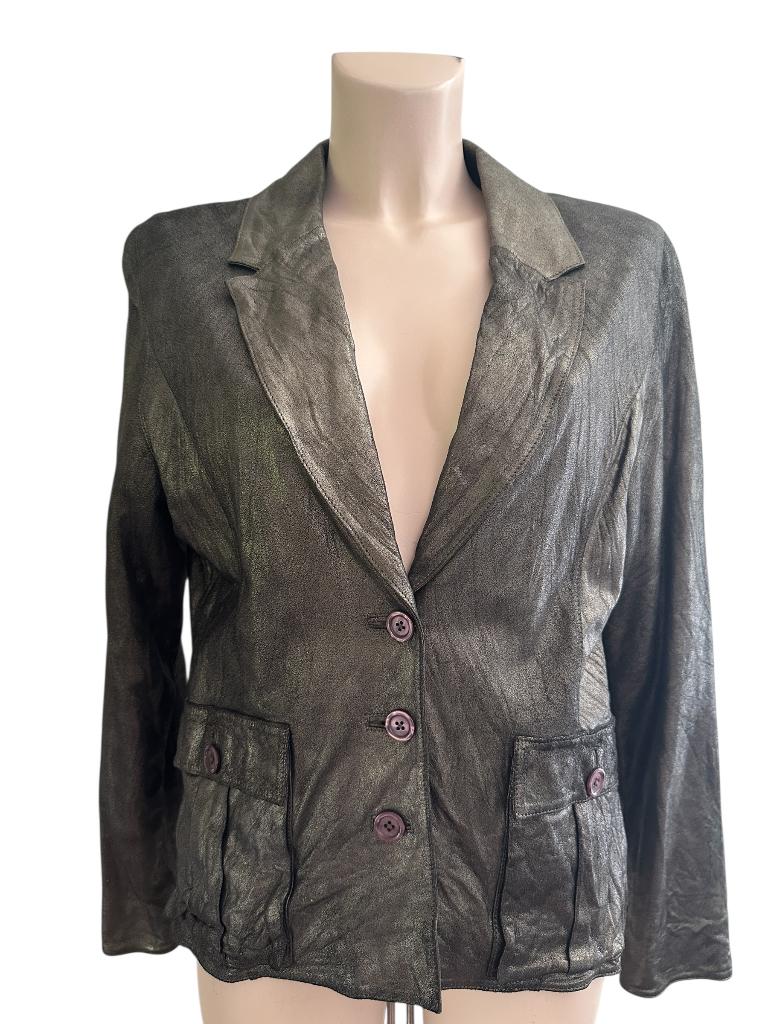 ML Collections blazer L, Kleding | Dames, Maat 38/40 (M), Ophalen of Verzenden, Zo goed als nieuw, Grijs