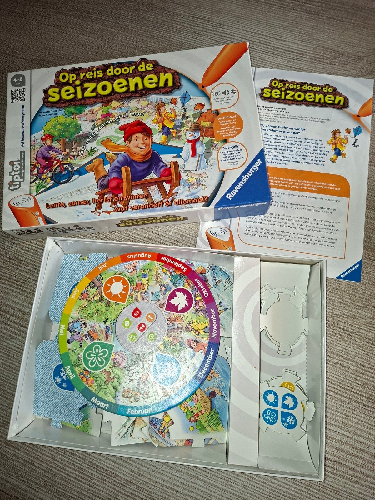 tiptoi op reis door de seizoenen, Ophalen of Verzenden