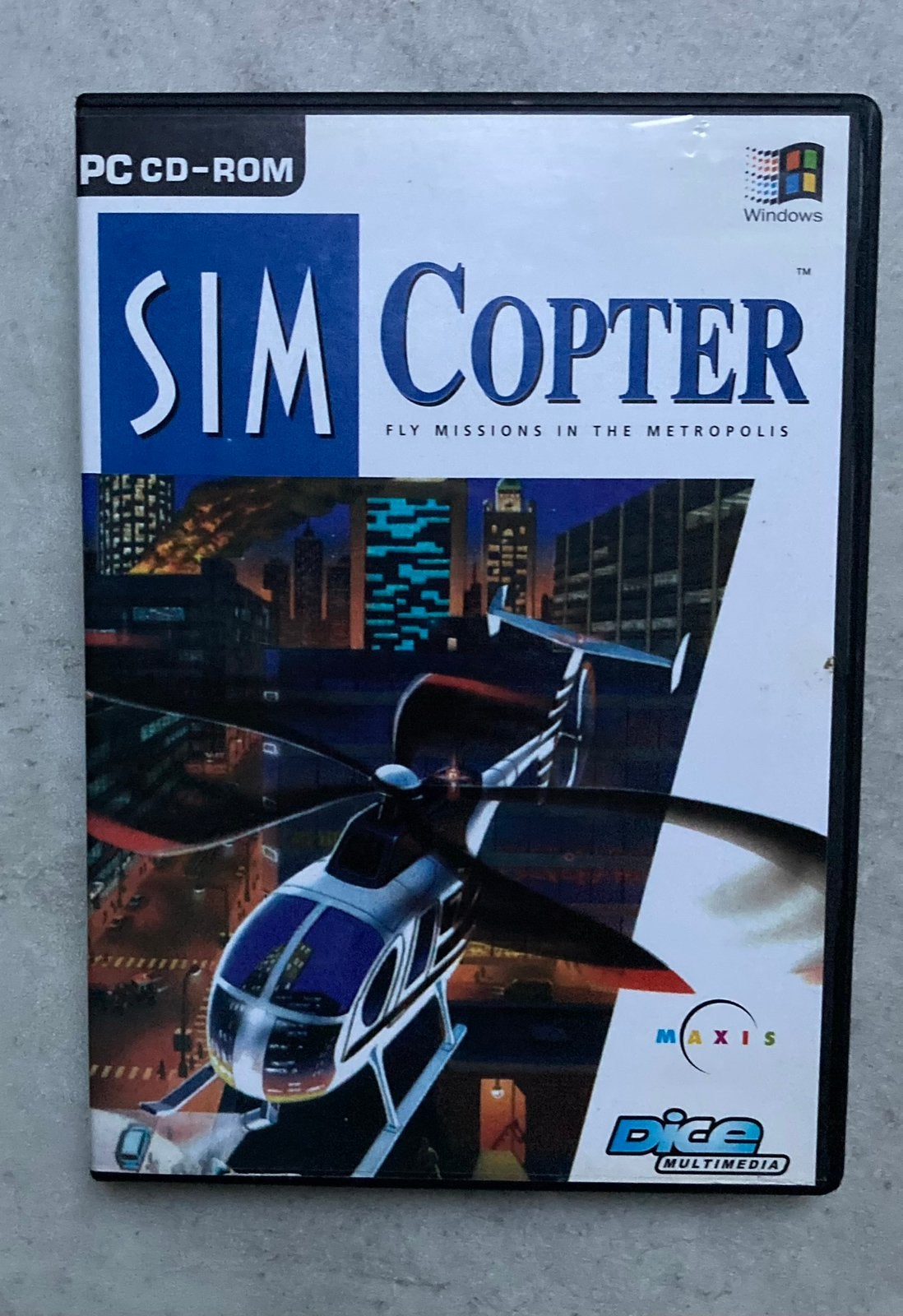 SimCopter, Ophalen of Verzenden
