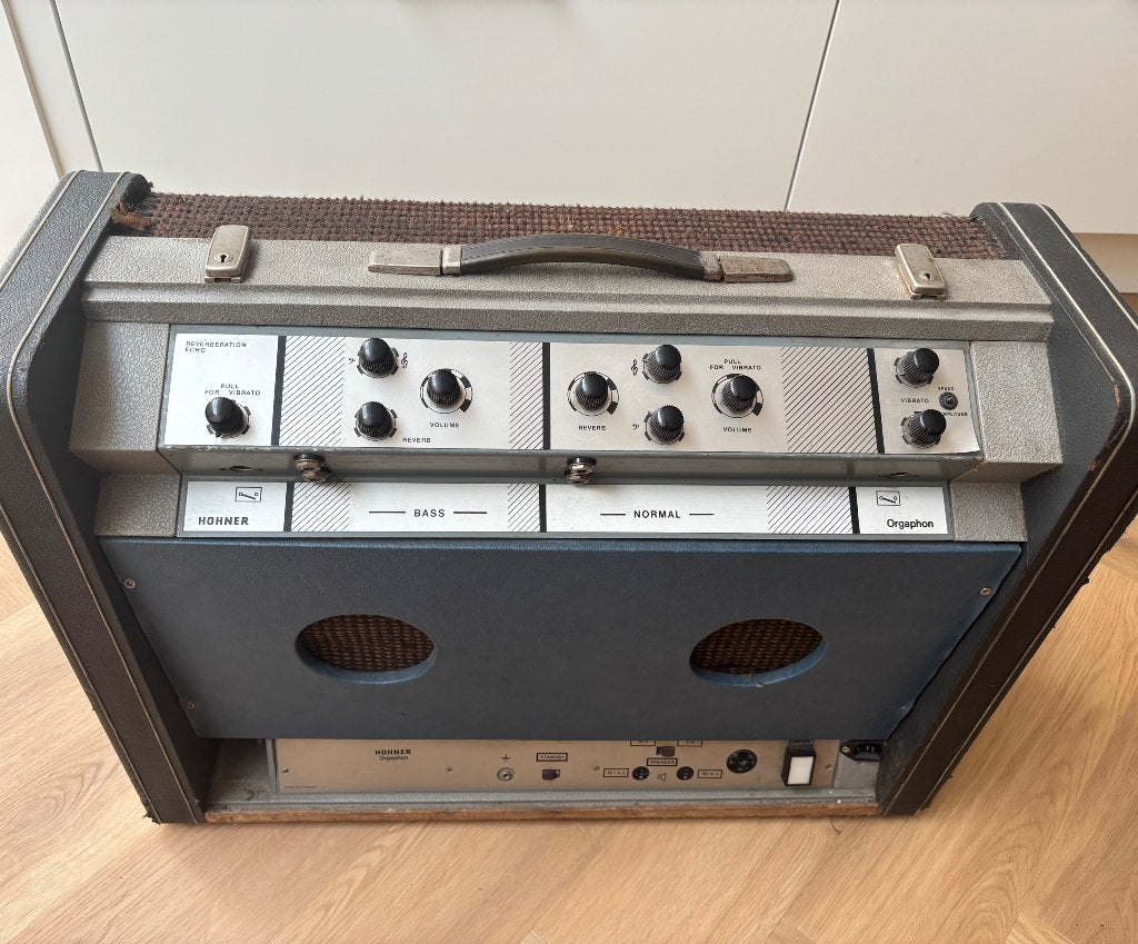 Hohner Orgaphon 41MH Buizenversterker 60’s, Ophalen, Gebruikt, Gitaar, 50 tot 100 watt