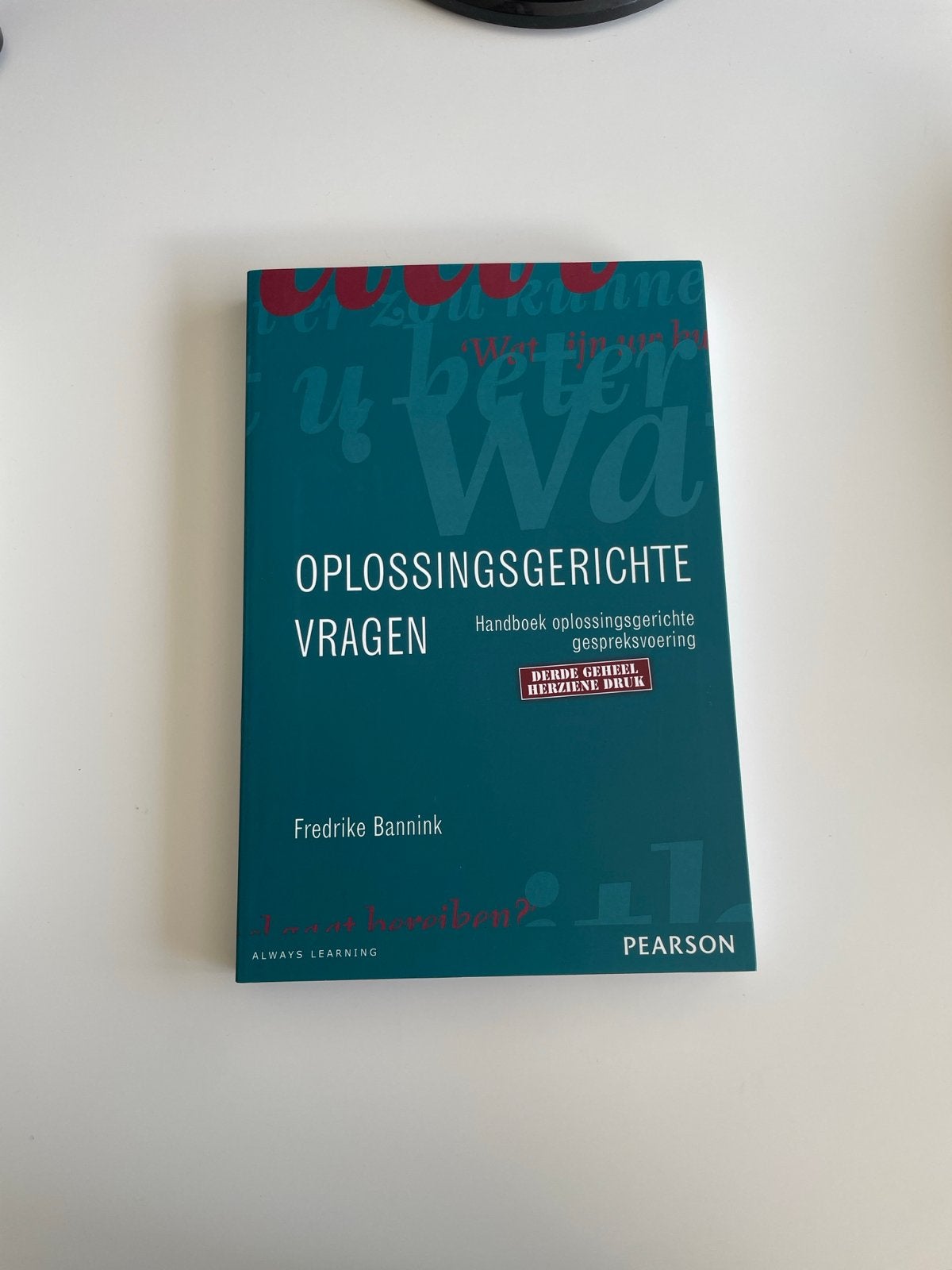 Oplossingsgerichte Vragen - Handboek Gespreksvoering, Ophalen of Verzenden, Nieuw, HBO