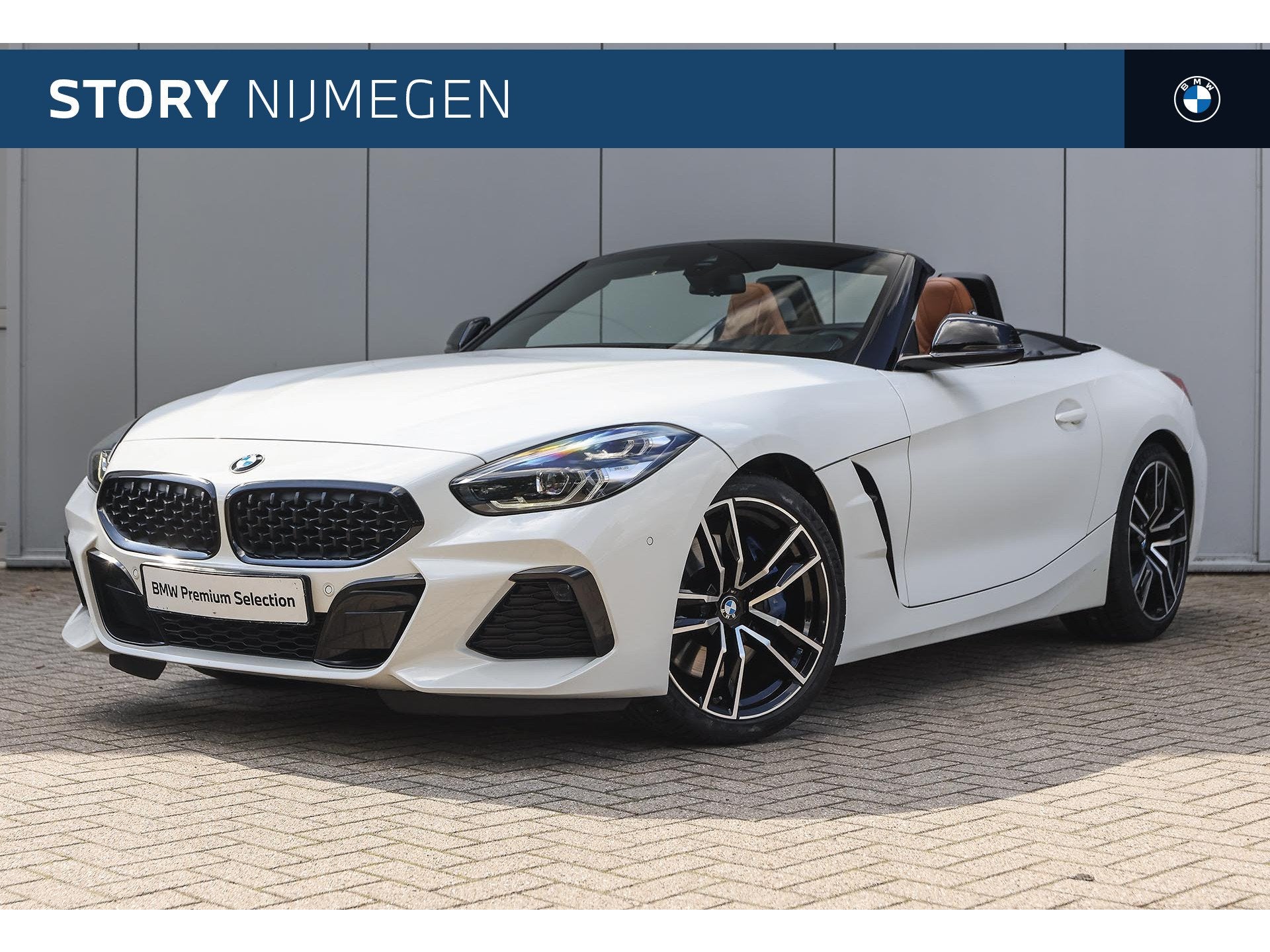 BMW Z4 Roadster sDrive30i High Executive M Sport Automaat /, Auto's, Achterwielaandrijving, Gebruikt, 4 cilinders, Wit
