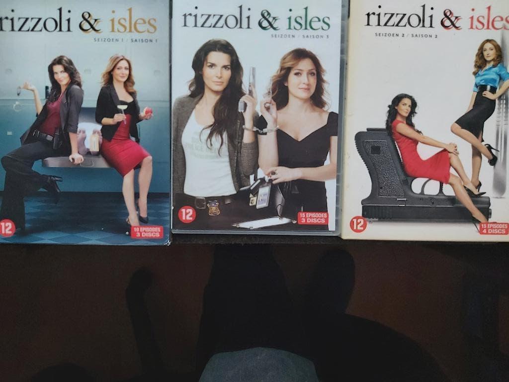 rizzoli en isles 1 t/m. 3, Vanaf 9 jaar, Ophalen of Verzenden, Zo goed als nieuw, Drama