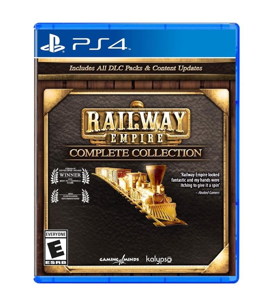Railway Empire Complete Collection – Sony PlayStation 4, Spelcomputers en Games, Games | Sony PlayStation 4, Gebruikt, Strategie en Constructie