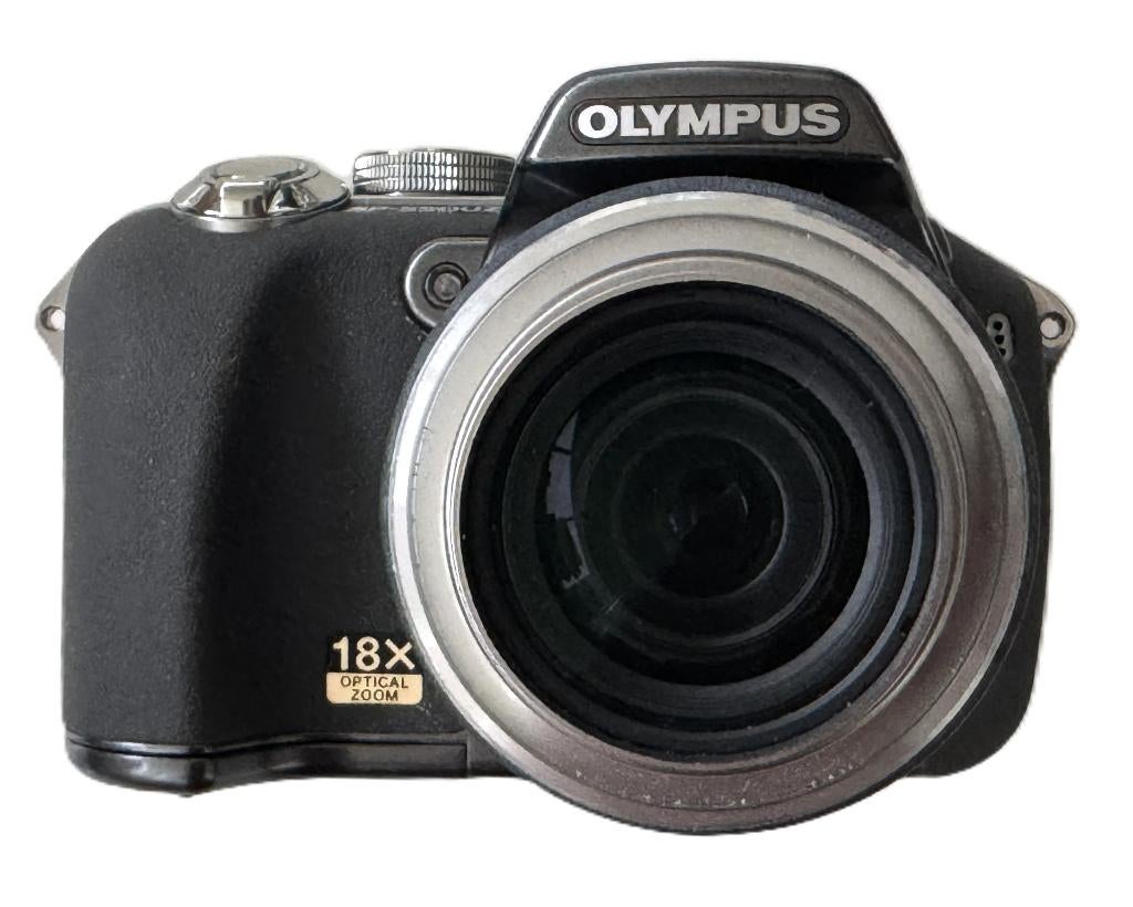 Olympus SP-550 UZ – 18x zoom, 7MP – werkt, met 2GB kaart, Audio, Tv en Foto, Fotocamera's Digitaal, Gebruikt, Compact, Olympus