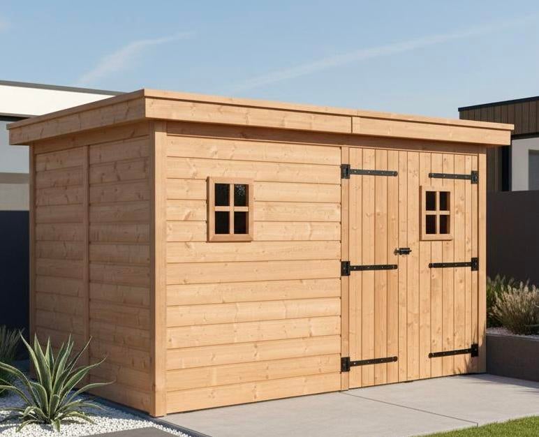 Douglas schuur tuinhuis Authentieke degelijkheid, Tuin en Terras, DSP Outdoor, Info@dspoutdoor.nl, Schuur, Nieuw