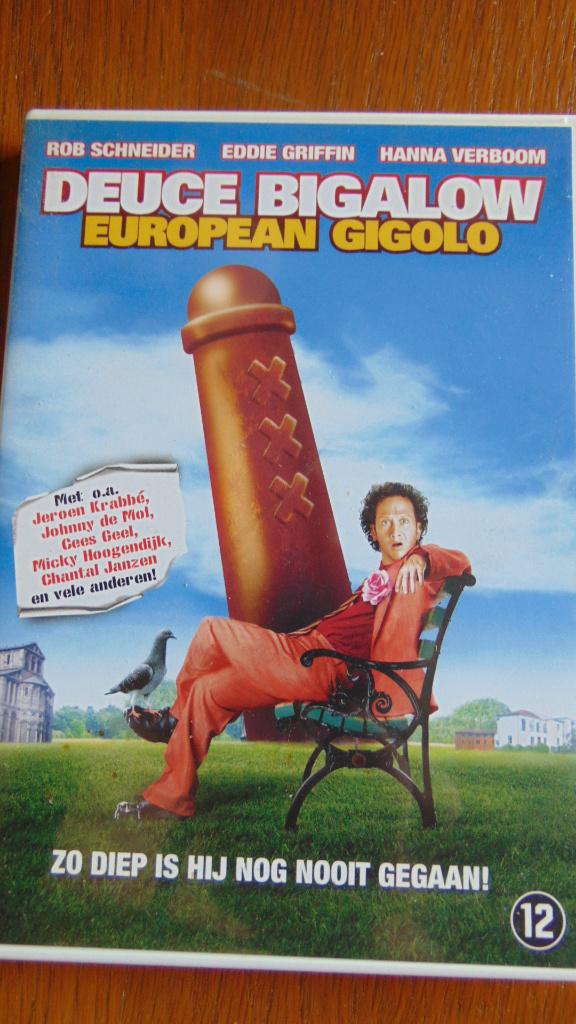 Deuce bigalow european gigolo dvd, Cd's en Dvd's, Dvd's | Komedie, Gebruikt, Overige genres, Alle leeftijden, Ophalen of Verzenden