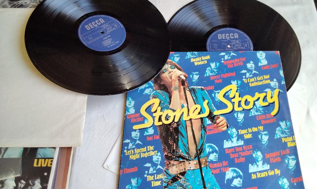 The Rolling Stones Stones Story Rock Orig. 2 Lp's + Booklet, Ophalen, Gebruikt, 12 inch, Poprock
