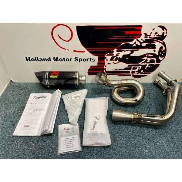 Yamaha MT-07 Tracer 7 Akrapovic uitlaat uitlaatsysteem MT07, Nieuw, Ophalen of Verzenden, Slovenie, Info@hollandmotorsports.nl