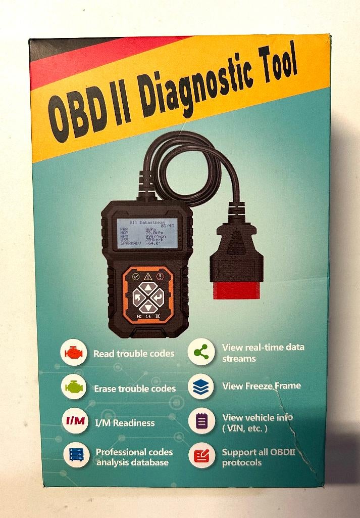 OBD2 Scanner diagnostisch, Ophalen of Verzenden, Nieuw