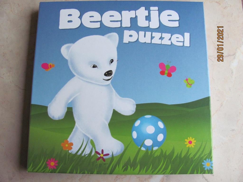 NIEUW beertje PUZZEL Nutricia beer 4 stukjes vanaf 0 - 6 mnd, Ophalen of Verzenden, Minder dan 10 stukjes, Nieuw, 0 tot 6 maanden