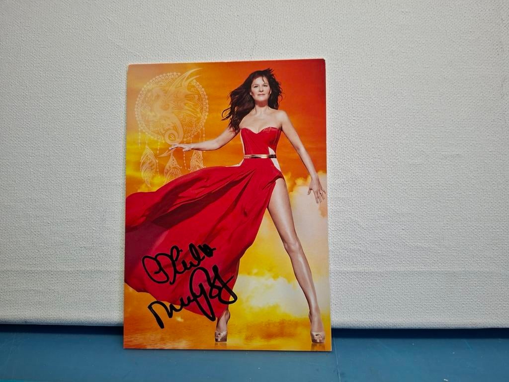 ANDREA BERG ZANGERES DUITSLAND, Verzenden, Nieuw, Foto of Kaart, Gesigneerd