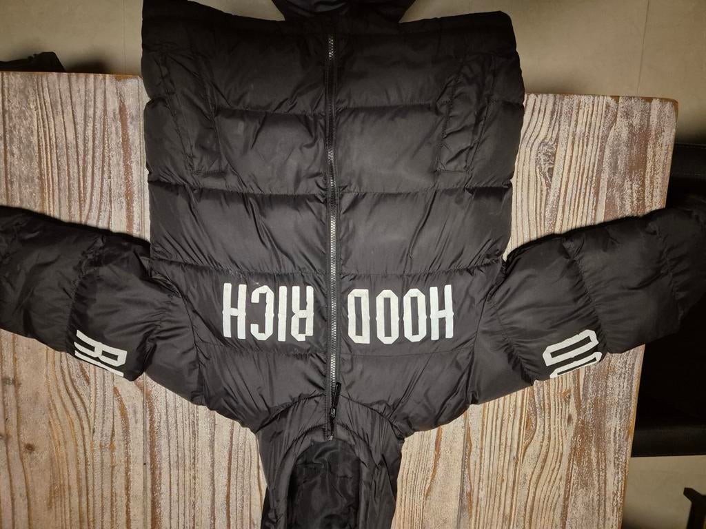 Hoodrich jas, Ophalen of Verzenden, Zwart