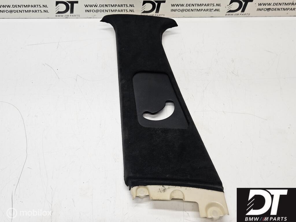 Afdekkap B-stijl links ALCANTARA BMW E39 M5 51437893545, Gebruikt, Ophalen of Verzenden, BMW, BMW