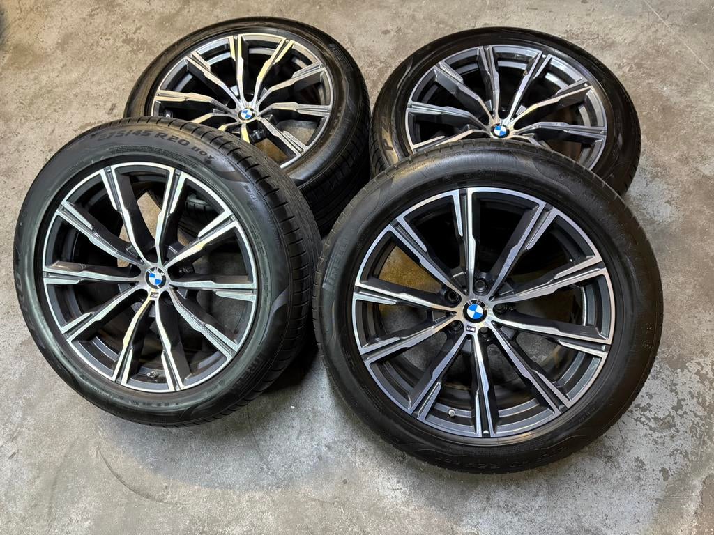 ✅ 20 inch Originele Bmw X5 G05 Style 740M velgen 5x112, Gebruikt, Banden en Velgen, Ophalen of Verzenden, Personenwagen