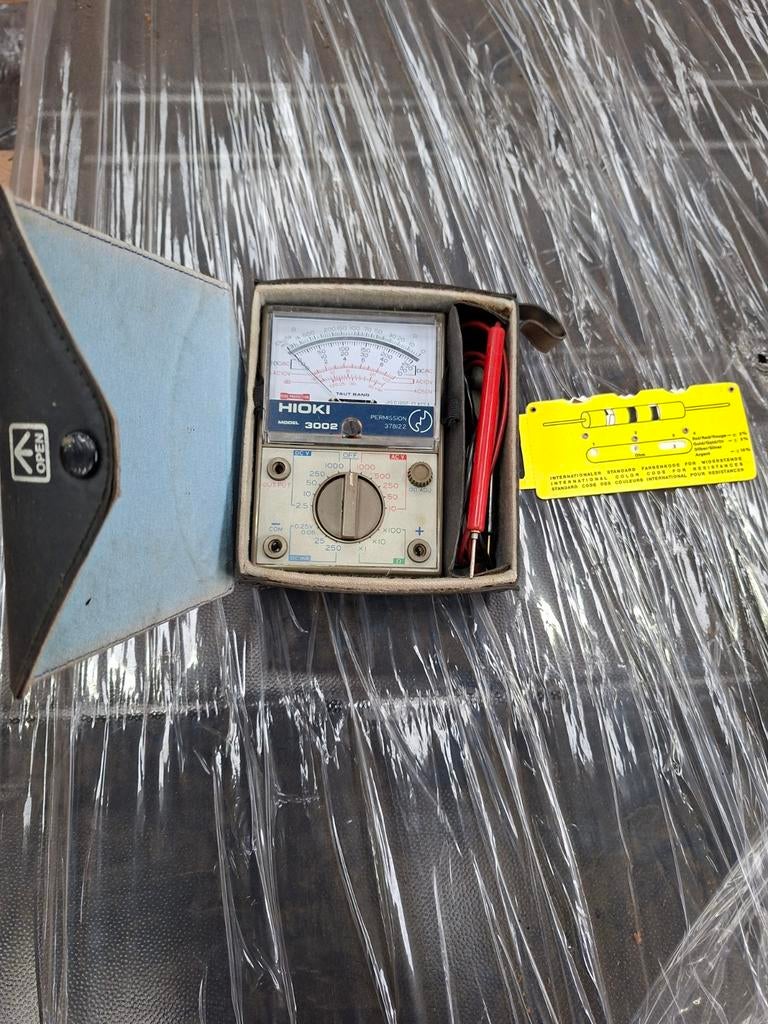 Hioki 3002 Multimeter - Vintage Analoog Meetinstrument, Ophalen of Verzenden