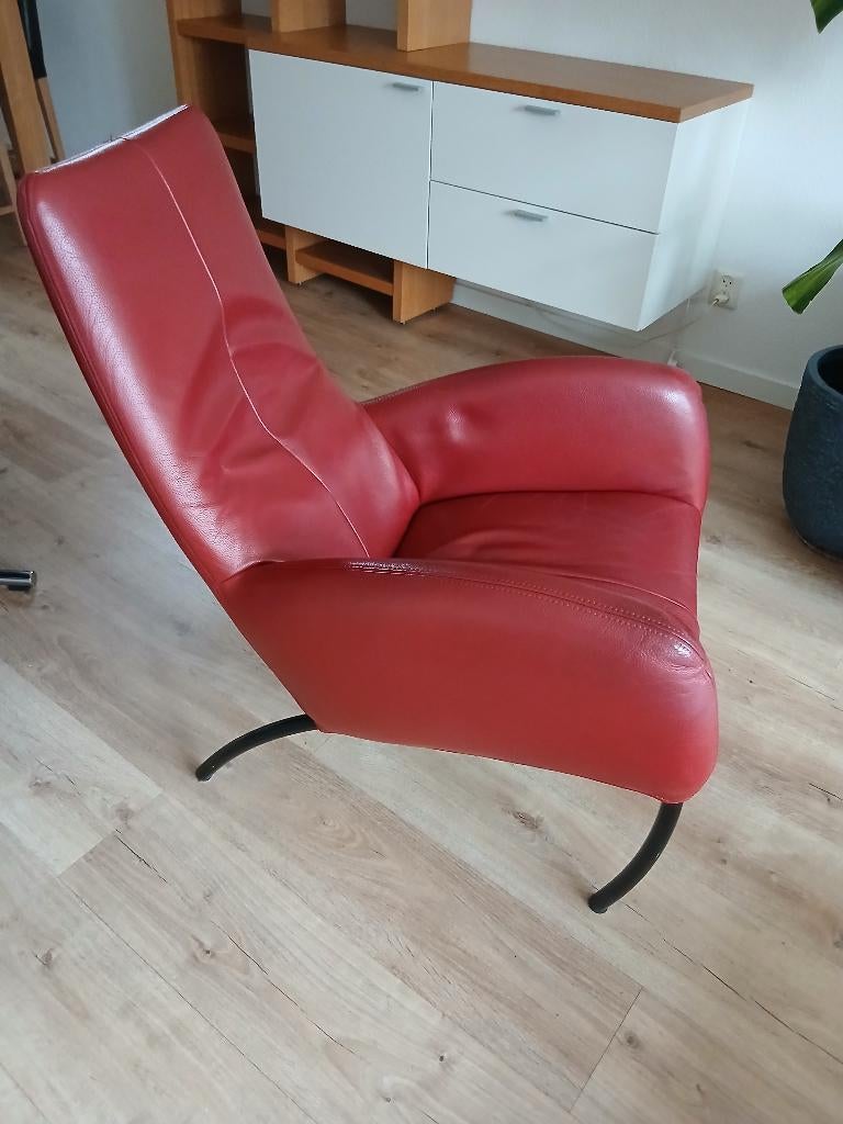 Aangeboden fauteuil, dames model, Ophalen, Gebruikt, 50 tot 75 cm, Leer