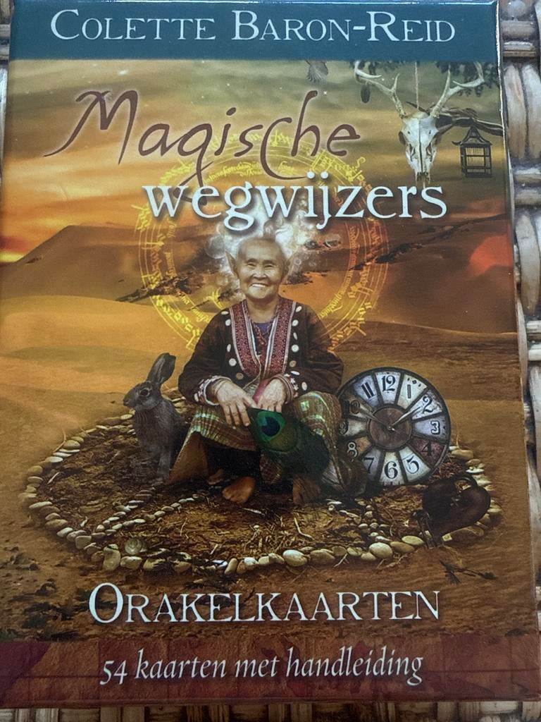 Magische Wegwijzers Orakelkaarten - Colette Baron-Reid, Boeken, Ophalen of Verzenden, Zo goed als nieuw, Spiritualiteit algemeen