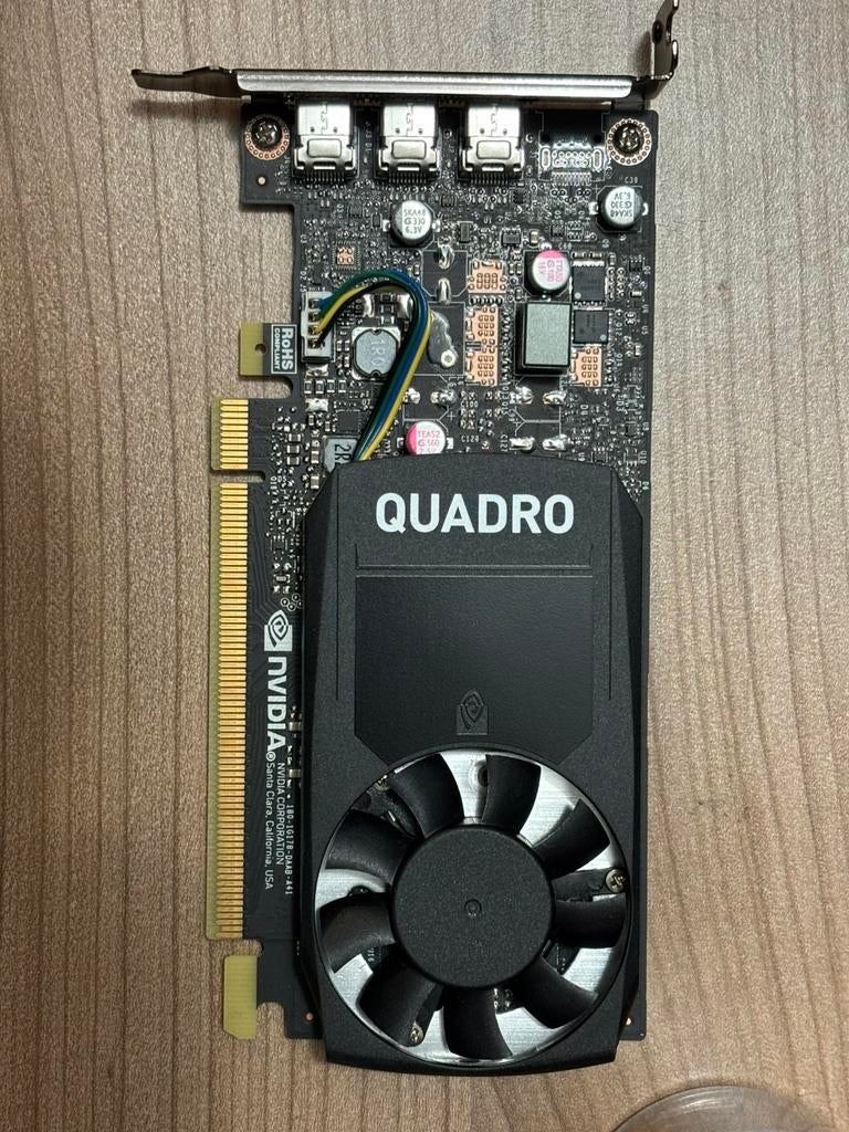 Nvidia Quardro P400, Computers en Software, Videokaarten, Ophalen of Verzenden, Zo goed als nieuw, GDDR5, PCI-Express 3