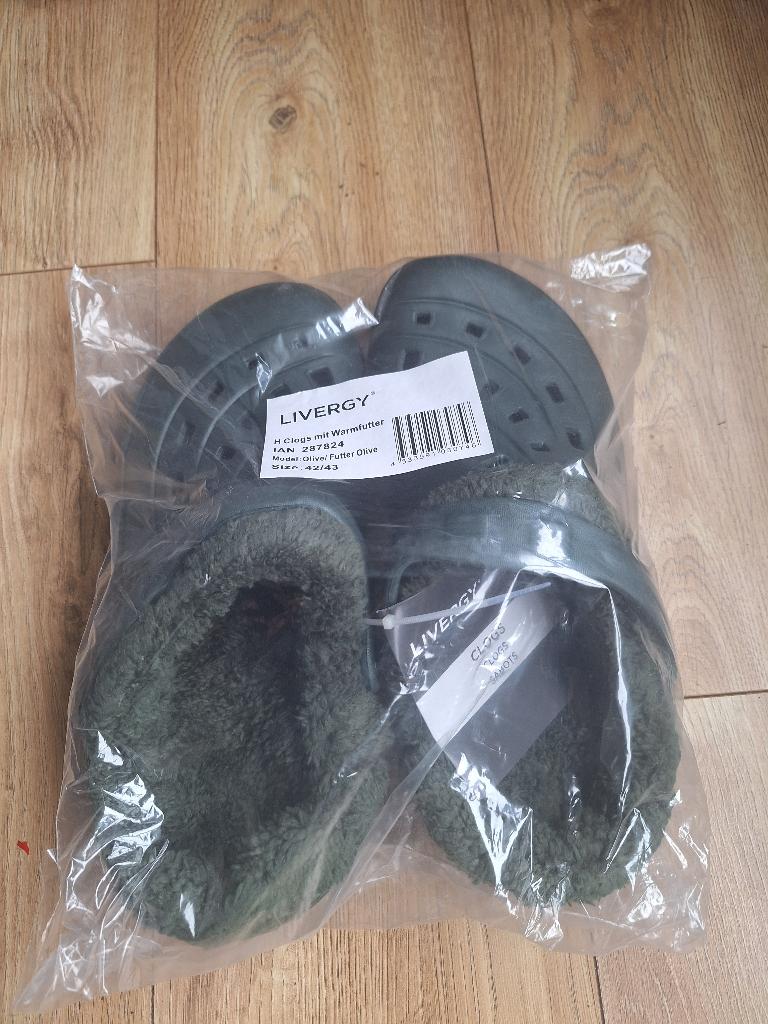 Livergy clogs groen maat 42/43, Kleding | Heren, Schoenen, Overige kleuren, Overige typen, Nieuw, Ophalen of Verzenden