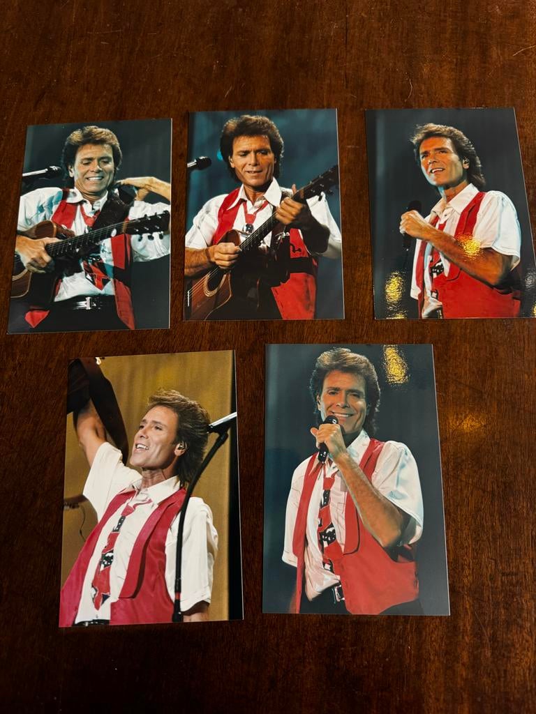 Cliff Richard Foto Set - Rotterdam 1993