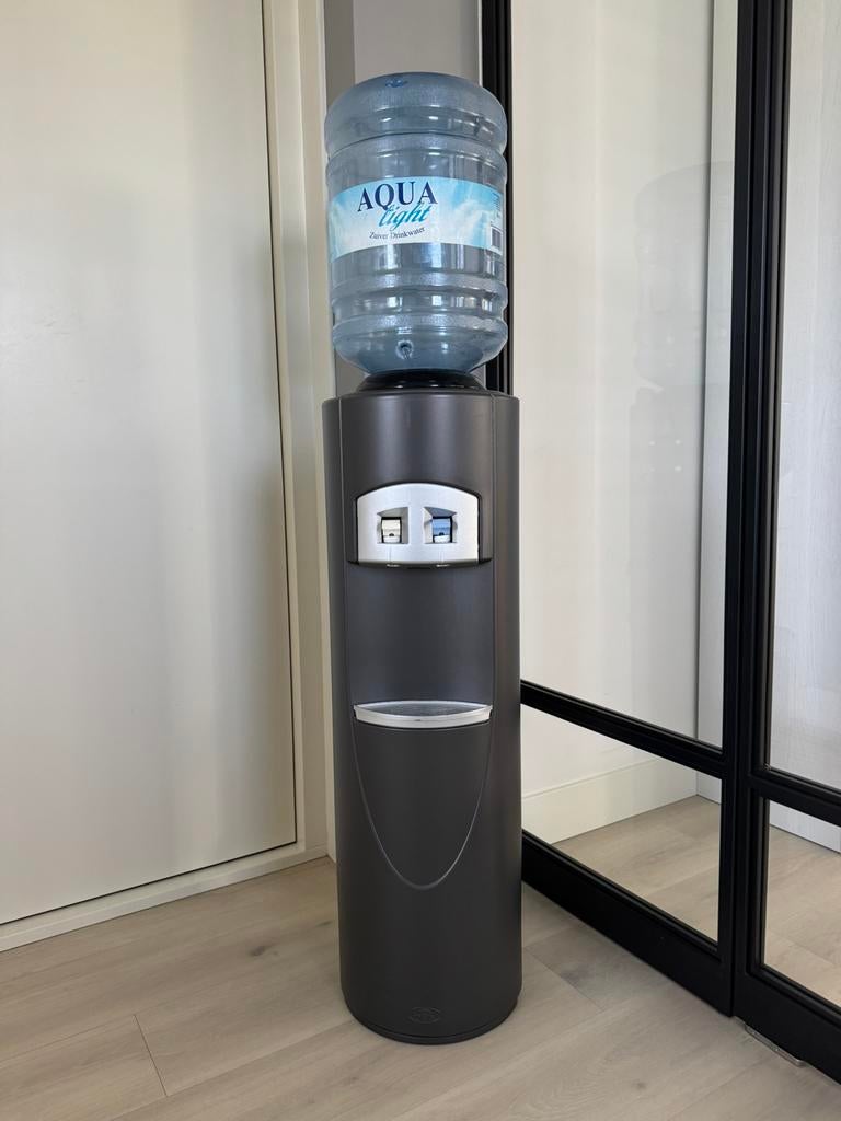 Donkergrijze Oasis watercooler/waterkoeler, Ophalen of Verzenden, Zo goed als nieuw