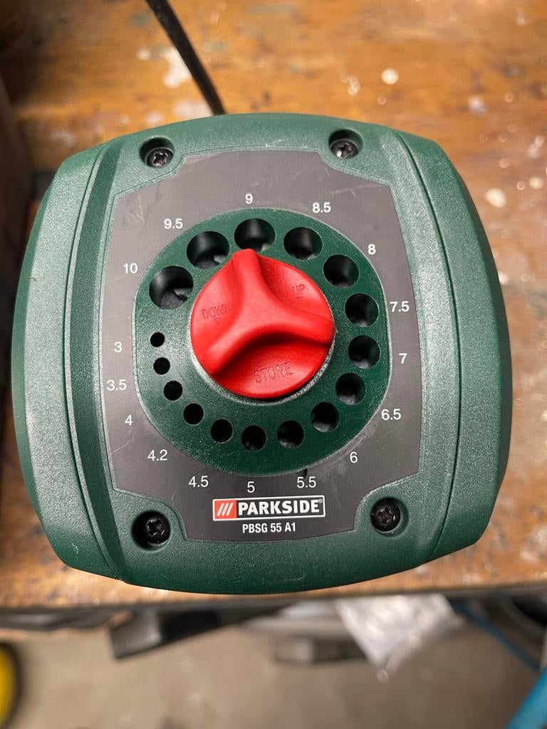 Parkside PBSG 55 A1 Boorslijper - Gebruikt, Ophalen of Verzenden, Nieuw, Overige typen