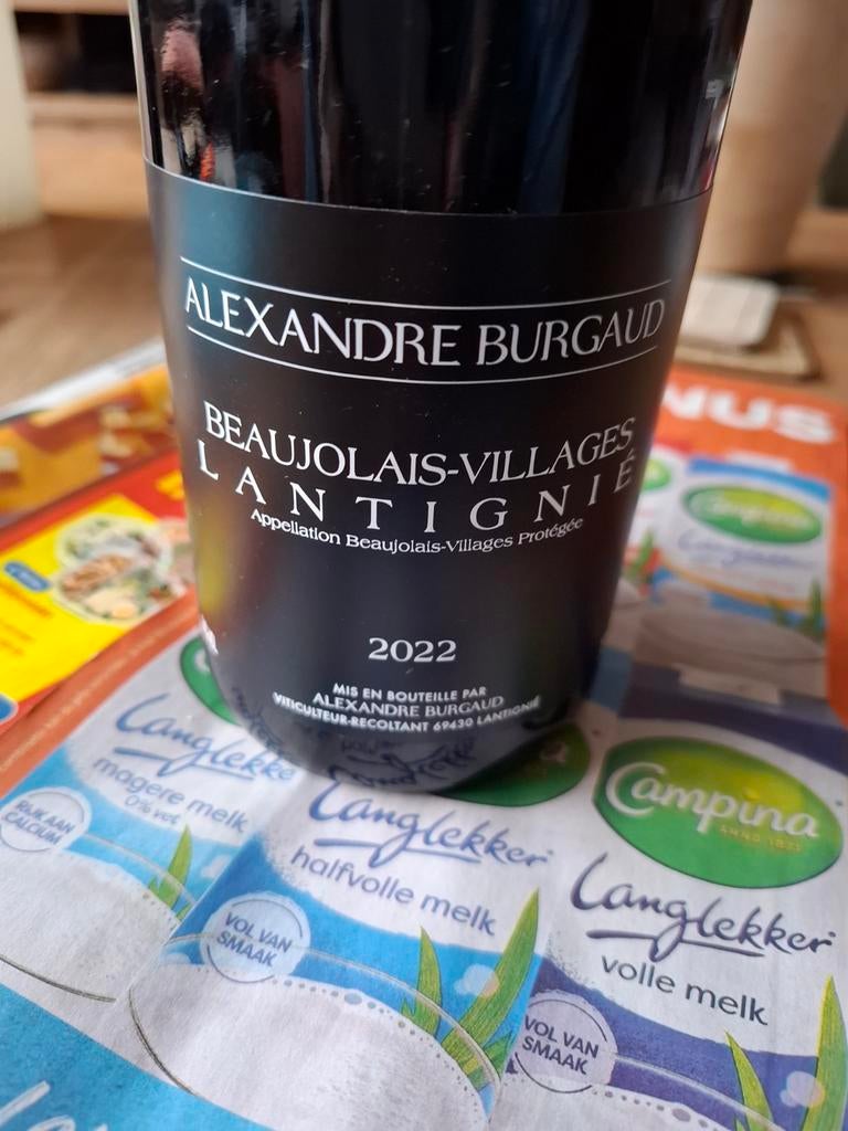 Alexandre burgaud 2022, Verzamelen, Wijnen, Frankrijk, Nieuw, Ophalen of Verzenden, Rode wijn