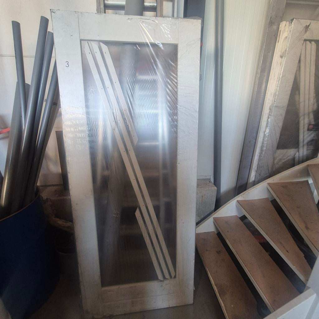 Nieuwe Meranti  deuren  830 x 2015  Zie omschrijving, 80 tot 100 cm, Nieuw, Ophalen of Verzenden, Buitendeur