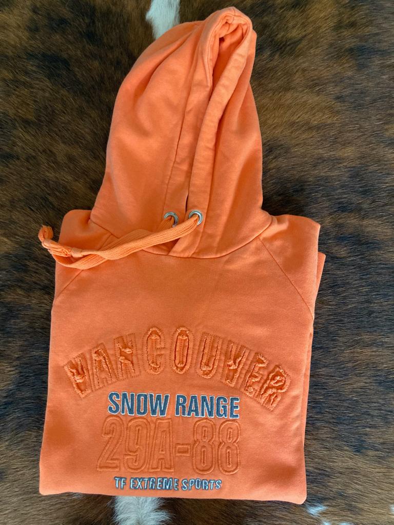 hoodie - trui - oranje - S - NIEUW  , Ophalen of Verzenden, Nieuw, Overige maten, Oranje