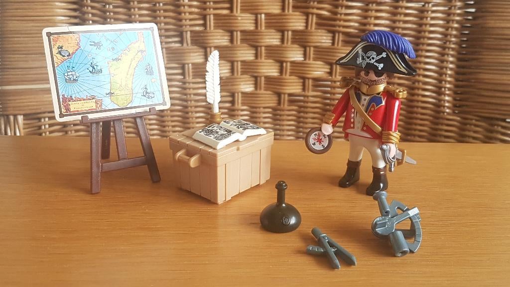 playmobil 4293 piraten kapitein, Ophalen of Verzenden, Gebruikt