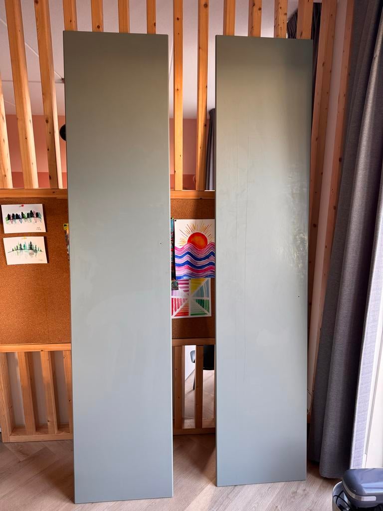 IKEA Pax kastdeuren, Ophalen, Kunststof, Gebruikt, 200 cm of meer