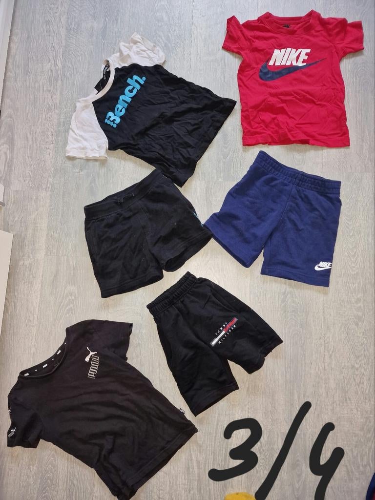 Kleding set maat 3/4 nike, bench, tommy hilfiger puma, Ophalen of Verzenden, Gebruikt, Nike, Bench, Puma, Jongen