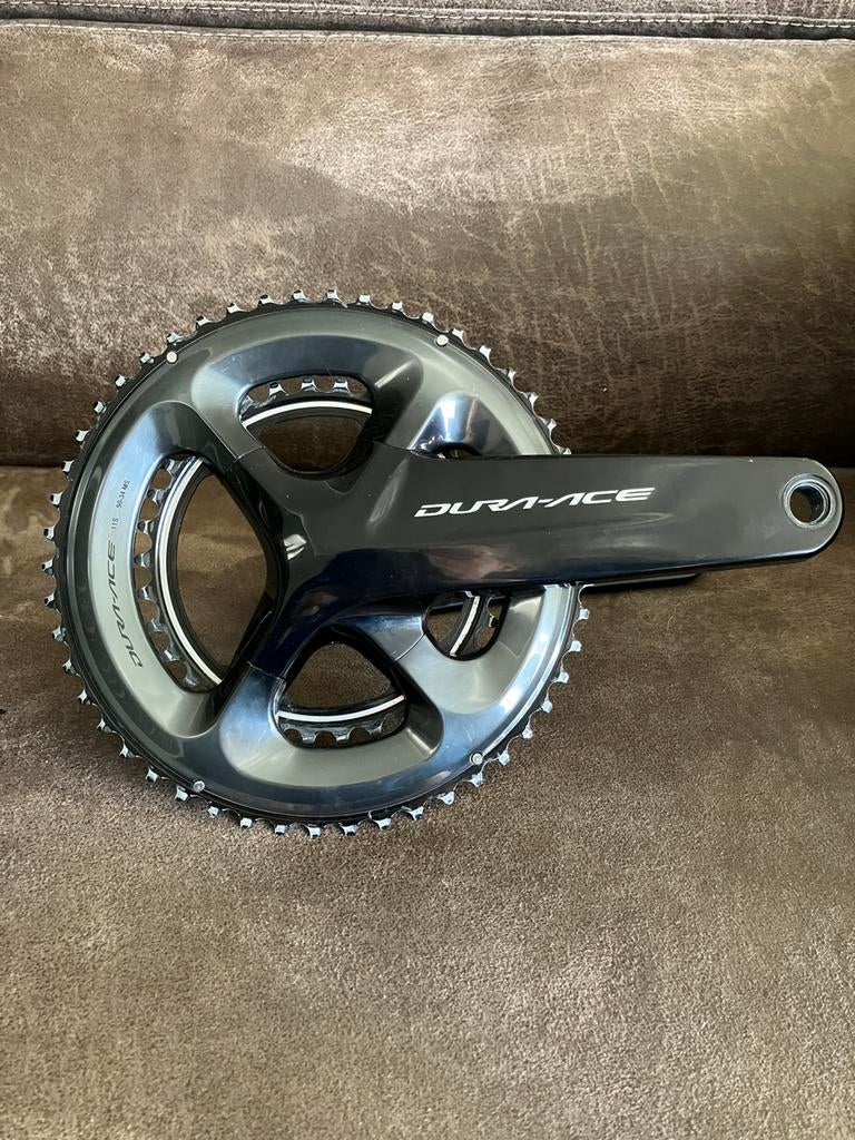 DuraAce crankstel F9100 11s 50-34, Ophalen of Verzenden, Zo goed als nieuw, Crankstel of Pedalen