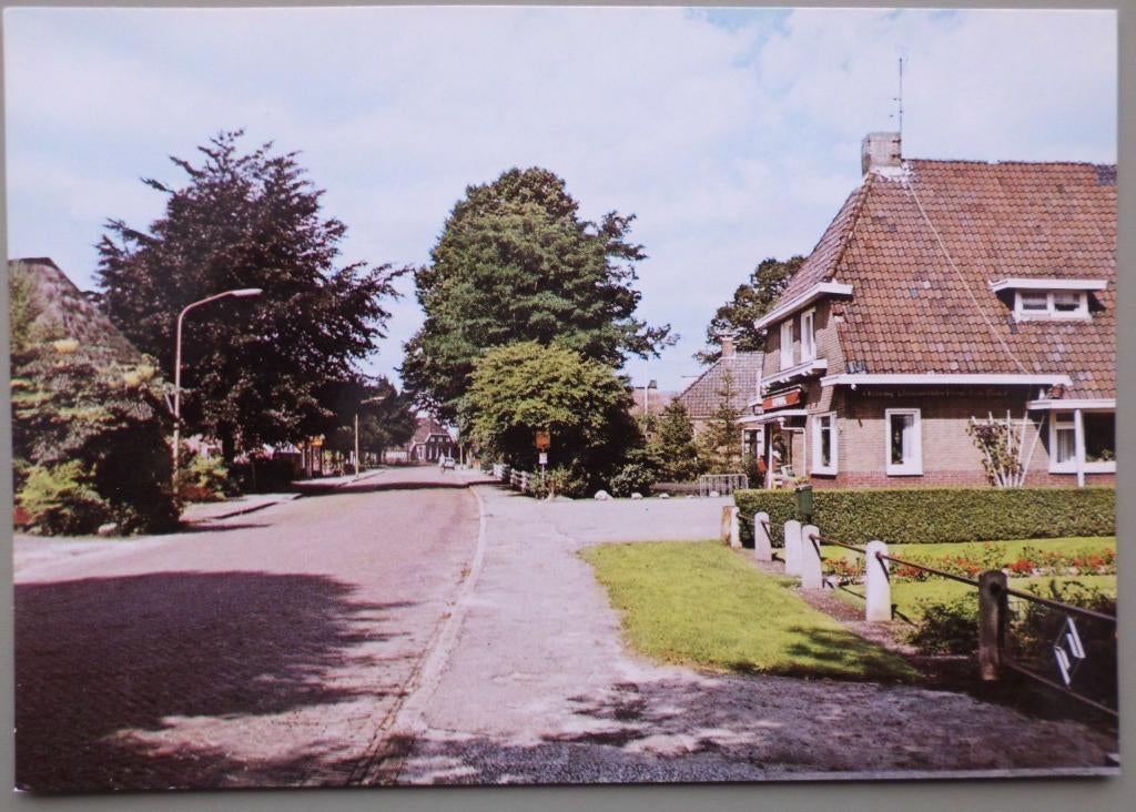 Grolloo - Hoofdstraat - jaren 70-80, Ophalen of Verzenden, 1960 tot 1980, Ongelopen, Drenthe