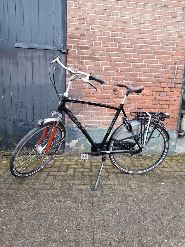 Gazelle Chamonix Plus - Frame 61- Heren model, Fietsen en Brommers, Fietsen | Dames | Damesfietsen, 56 cm of meer, Ophalen, Gebruikt