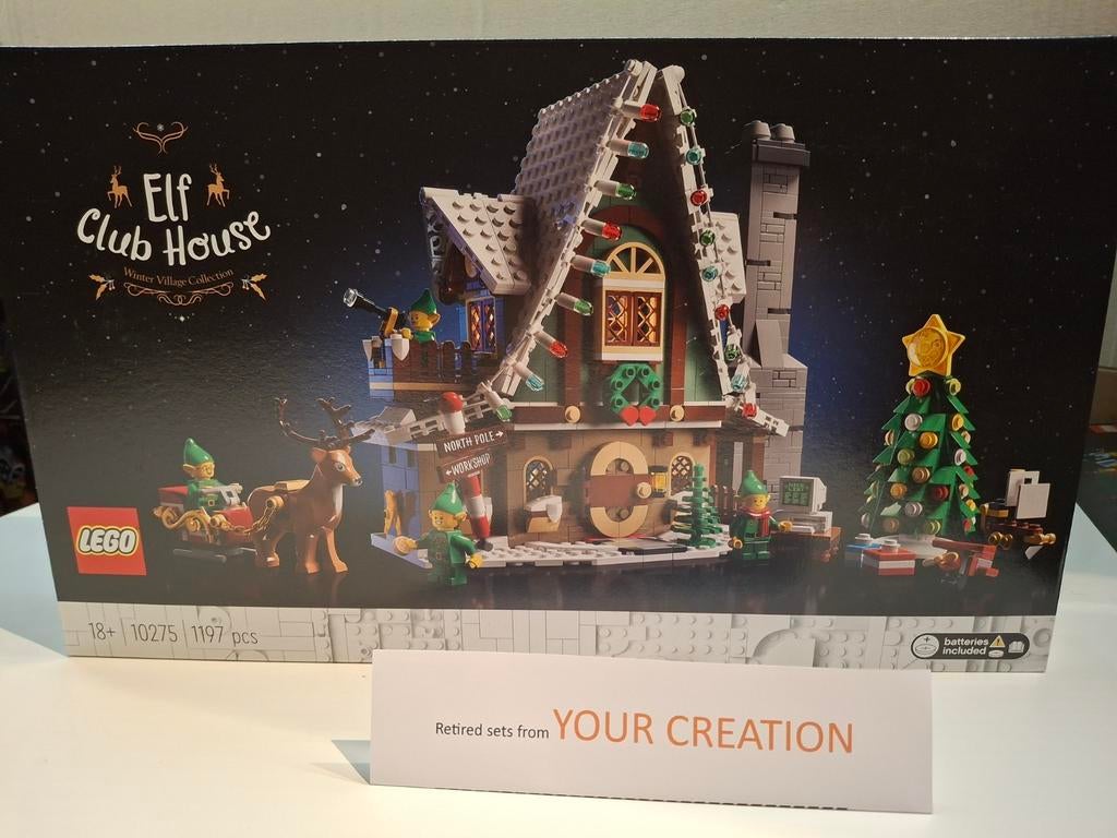 NIEUW LEGO 10275 Elfen Clubhuis, Ophalen of Verzenden, Nieuw, Lego