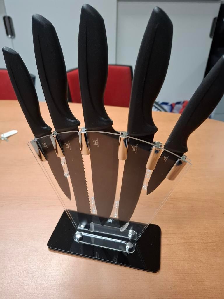 Messenset MK 5 stuks, Huis en Inrichting, Keuken | Bestek, Marcel@stichtingloods.nl, Stichting Loods, Ridderspoorstraat 2 5212XP Den Bosch