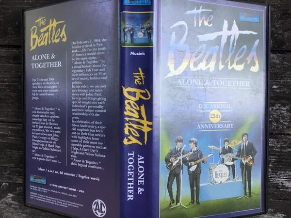 The Beatles ‎– Alone & Together, Cd's en Dvd's, VHS | Documentaire, Tv en Muziek, Alle leeftijden, Ophalen of Verzenden, Gebruikt